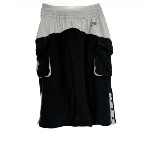 Nike Sportswear Thunder Skirt Black/ Grey Girls Size XL Pull On Fleece Pockets - Picture 1 of 9